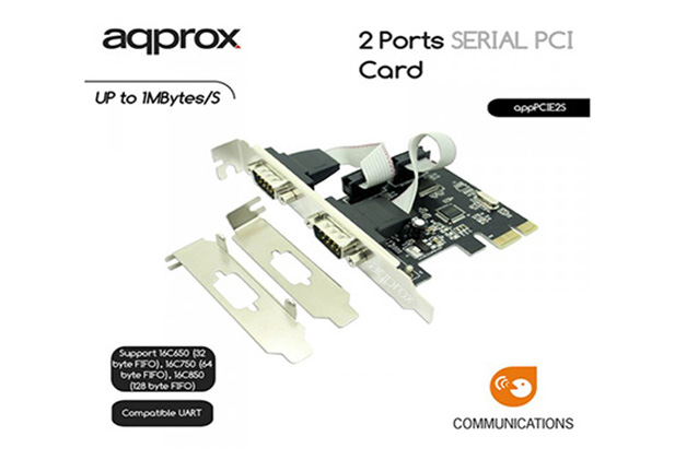 PCI-Serial8 PCI EXP SERIAL 2 PORT + LOW PROFILE