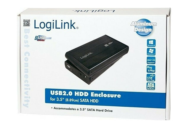 thiki-sklirou-diskou-gia-3.5-inches &Theta;ή&kappa;&eta; &Sigma;&kappa;&lambda;&eta;&rho;&omicron;ύ &Delta;ί&sigma;&kappa;&omicron;&upsilon; Enclosure 3,5 IDE Logilink UA0066