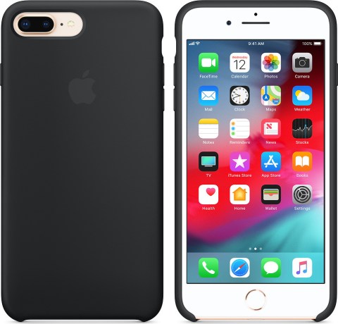 10047 thiki silicon black iphone 7