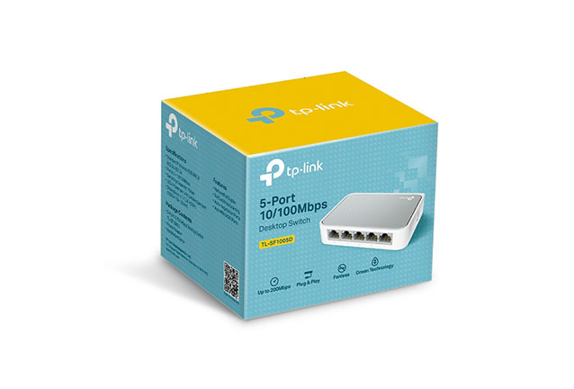 epektasi-ensirmatou-diktiou &Epsilon;&pi;έ&kappa;&tau;&alpha;&sigma;&eta; &epsilon;&nu;&sigma;ύ&rho;&mu;&alpha;&tau;&omicron;&upsilon; &delta;&iota;&kappa;&tau;ύ&omicron;&upsilon; TP-LINK TL-SF1005D v12 Unmanaged L2 Switch